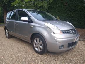 NISSAN NOTE 2008 (58) at Armstrong Watford